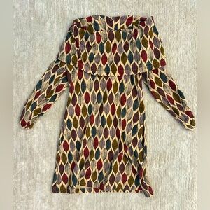 Off the Shoulder Leaf dress